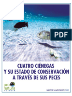 Cuatro Ciénegas y Su Estado de Conservación A Través de Sus Peces