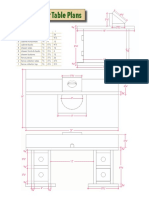 Router Table Plans