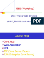 J2EE (Workshop) : Dhiraj Thakkar (SEG-Director) (MS-IT, SE-J2EE Application 2.5 Years)