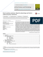 Fats in Poultry Nutrition Digestive Physiology and Factors