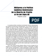 Militares y La Política en República Dominicana... Wilfredo Lozano