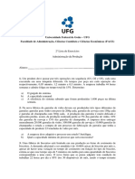 2 Lista de Exercícios - AP