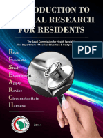 Introduction To Clinical Research For Residents (16.9.14) Hani Tamim (FC1)