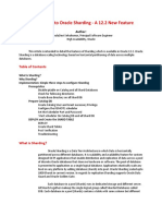 Introduction To Oracle Sharding