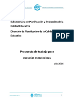 Propuesta de Trabajo para Escuelas Mendocinas Junio 16