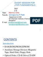 Cce-Edusat Session For Computer Fundamentals: Date: 31.08.2007 Session: Chapter 8 Topic: Faculty