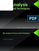 Site Analysis and Techniques