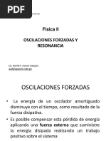 Oscilaciones Forzadas y Resonancia