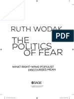 Wodak R. The - Politics - of - Fear. - What - Right-Wing - Po PDF