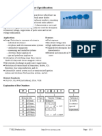 Varistor Specification PDF