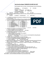 Previous HSE Questions From The Chapter "CHEMISTRY IN EVERY DAY LIFE"