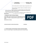 Technical Objectives:: MECH 337 Thermodynamics Class Notes - Page: 1 Gas Power Systems Text Reading: Ch. 9