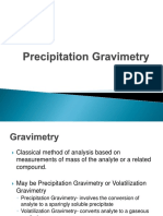 Precipitation Gravimetry