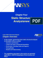 Static Structural Analysisnew: Chapter Four