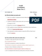 Accounts Home Test 2