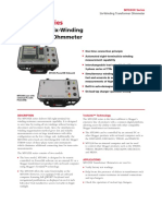 MTO3XX Series: Automated Six-Winding Transformer Ohmmeter