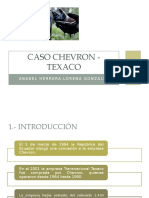 Caso Chevron - Texaco