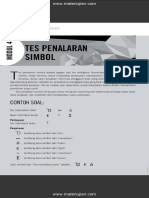 Contoh Soal Test Penalaran Simbol