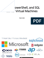 Azure, Powershell, and SQL Server Virtual Machines: Rob Volk