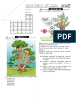 3 P.D - 2014 - (3º Ano E.F - Ciências) - (Blog Do Prof. Warles)