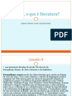 Afinal, o Que É Literatura