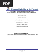 Portifólio Gestão Ambiental - 1º Semestre