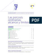 PAPERS - 7.7.7. - N - 1 - Las Psicosis Ordinarias. Alcances y Límites