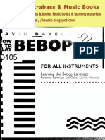 HOW TO PLAY BEBOP 2-David Baker PDF