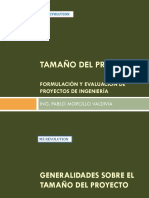 N° 11 - Tamaño Del Proyecto