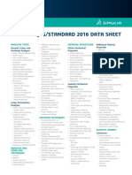 Simulia Abaqus Standard Datasheet