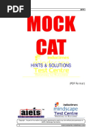 Hints & Solutions: (PDF Format)