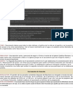 Los Dogmas Católicos Son Las Creencias Esenciales Que Identifican y Definen El Credo Católico Frente A Otras Confesiones Cristianas