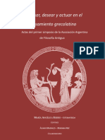 Pensar Desear Actuar en El Pensamiento G PDF