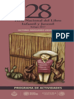 PROGRAMA Feria Nacional Del Libro Infantil y Juvenil Xalapa 2017