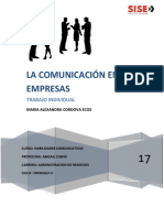 La Comunicacion en Las Empresas