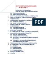 Breve Ejemplo - Proyecto Investigación Técnologica (Tarapoto)