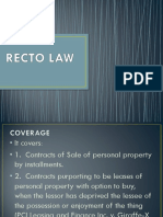 Recto Law