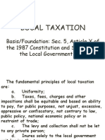 Local Taxation