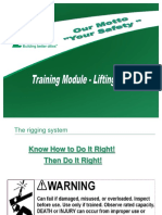 Training Module - Lifting & Rigging