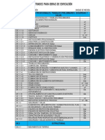 Metrados para Obras de Edificacion PDF