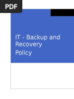 5.IT Policies-Backup and Recovery Policy