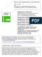 Walawender Membrane Separation