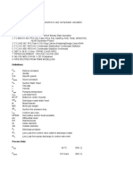 Purpose: The Purpose of This Document Is To Carry Out Hydraulic Calculation