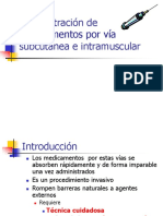 Adminitracion de Medicamentos Via Subcutanea