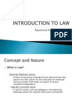 Introduction To Law