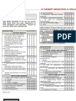 IV Therapy Skills Checklist