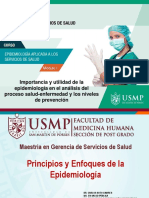 Principios y Enfoques de La Epidemiología