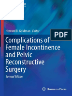 Complications of Female Incontinence and Pelvic Reconstructive Surgery