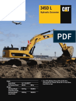 Hydraulic Excavator 345D L CAT PDF