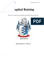 Capital Raising Book by Richard C Wilson 